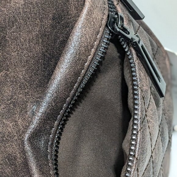 LATMAP Sling Bag For Women Fanny Pack Faux Leather  Backpack Brown NWT - Picture 11 of 14